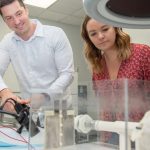 Nextern technicians working on a new single use medical device