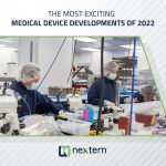 Nextern employees work on exciting new medical devices in a Nextern lab.