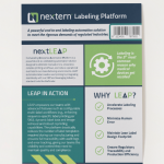 Nextern labeling platform brochure snapshot